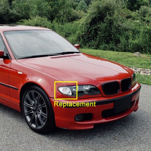 Pair Front Clear Corner Light Turn Signal Lamp Fit For BMW E46 3' Sedan 2002-05, US $61.41, image 5