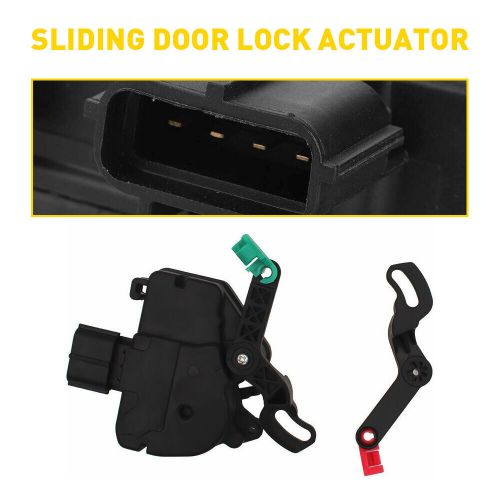Sliding door lock actuator rear right for dodge grand caravan 2008-2019 chrysler