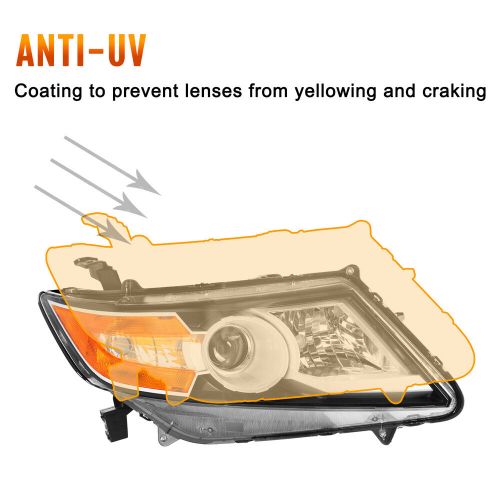 For 2014-2017 Honda Odyssey Halogen Projector Right Passenger Side Headlight, US $85.99, image 6