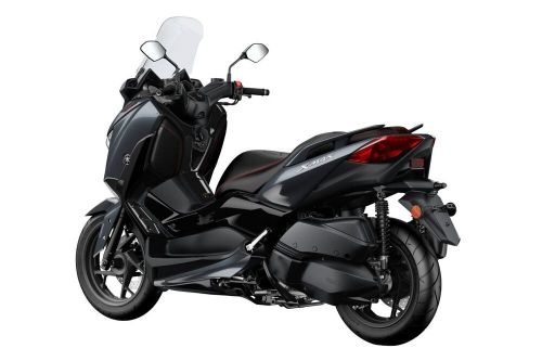 Yellow rear shock absorber body lowering kits for yamaha x-max 300 2021-2023