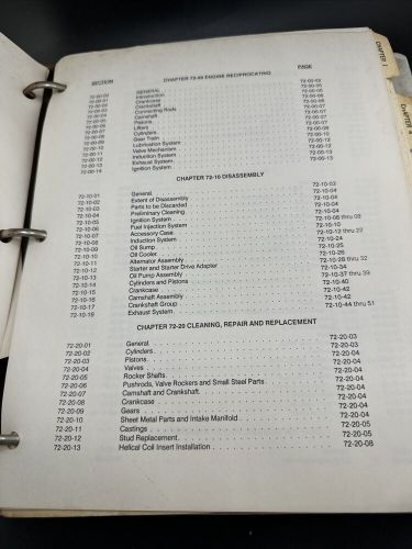 ✈️RARE TELEDYNE CONTINENTAL MOTORS AIRCRAFT OVERHAUL MANUL, US $250.00, image 21