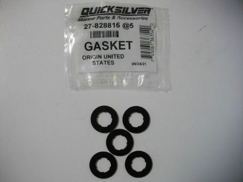 Mercury Marine Quicksilver Mariner 27-828816 drain plug gasket OEM pack of 5 ea, US $24.99, image 3