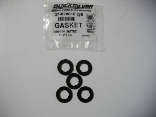 Mercury Marine Quicksilver Mariner 27-828816 drain plug gasket OEM pack of 5 ea, US $24.99, image 4
