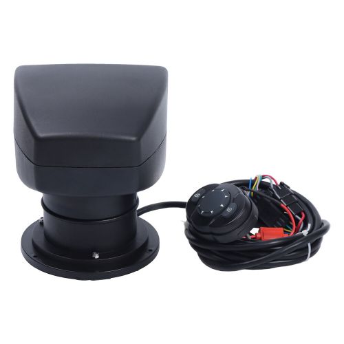 Black Remote Control Spotlight Boat Search Light Halogen 360 Rotate 12V 100W!, US $104.02, image 5