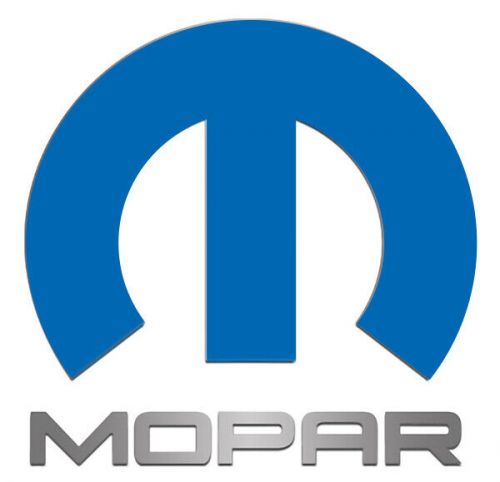 Acc trunk/hood badge blue mopar omega 'm' inlay fits 2008-17 challenger-brushed