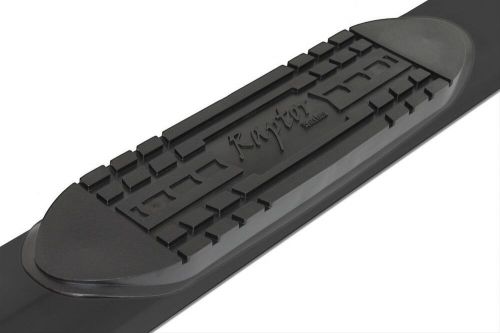 Raptor series 6 in. cab length oval tube side step bars 1201-0217b