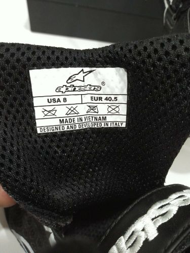 ALPINESTARS TECH 1-KX SHOES Size 8..., US $30.00, image 8