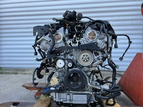 16-22 infiniti q503.0l engine motor assembly vr30ddtt awd oem 38k miles tested