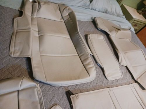 2000-2003 Nissan Maxima Gray "Rear" Seat Covers Premium Leatherette by Coverking, US $75.00, image 3