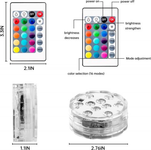 Boat Lights Wireless, Battery Powered Operated Marine Led Interior Light Red, US $37.35, image 3