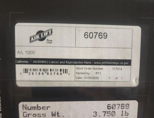 Air Lift 60769 Air Lift 1000 Coil Spring NEW 729199607691 Tahoe Yukon Suburban, US $169.77, image 6