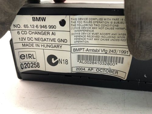 BMW X5 E53 CD Changer 6946990 2002 17729820-, US $, image 3