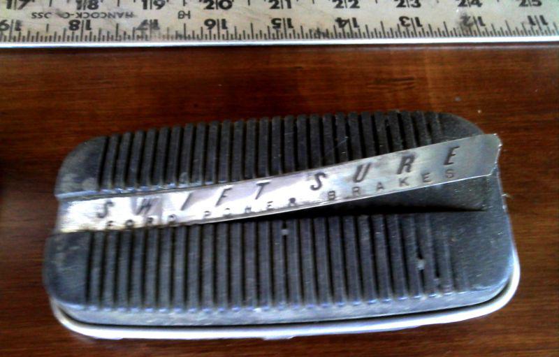 T-Bird Thunderbird 55 56 57USED INTERIOR DOOR HANDLES, BRAKE PEDAL, TRIM EMBLEMS, US $10.00, image 3