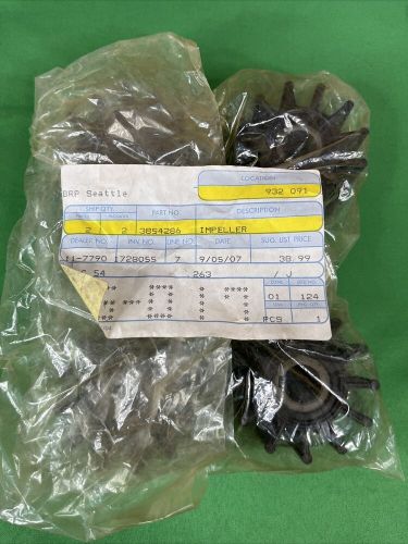 lot of 4 OEM New Genuine BRP OMC Water Pump Impeller 3854286 Volvo Penta (1D), US $59.95, image 2