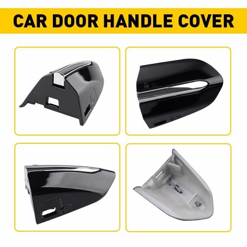 Front Left Driver Side Door Handle Key Cap Cover Black For 2013-2020 Ford Fusion, US $15.99, image 2