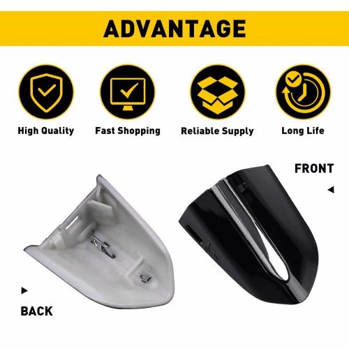 Front Left Driver Side Door Handle Key Cap Cover Black For 2013-2020 Ford Fusion, US $15.99, image 3