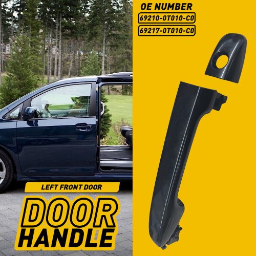 Exterior Door Handle For 09-12 Toyota Venza, 11-15 Sienna Front Driver LH 2SET, US $28.99, image 3