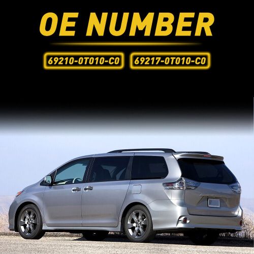 Exterior Door Handle For 09-12 Toyota Venza, 11-15 Sienna Front Driver LH 2SET, US $28.99, image 5