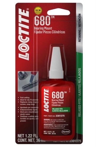 Loctite 2301375 680 Bearing Mount Retaining Compound Thread Locker, Bearing Moun, C $77.21, image 2