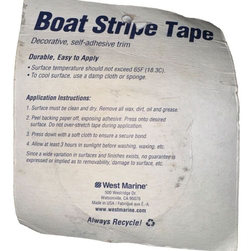 West Marine Solid Blue 2" x 50' Boat Stripe Tape - Model 409615 (51mm X 15.2m), US $15.97, image 4
