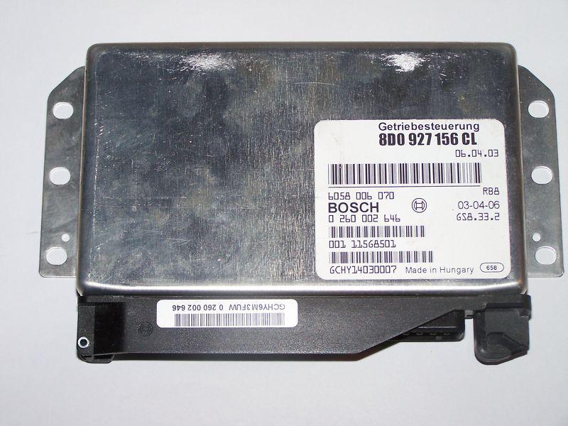 Audi volkswagen passat a6 a4 s6 b5 transmission module tcu tcm 8d0 927 156 cl