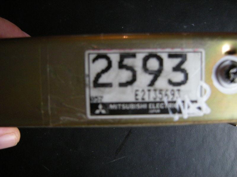 93 - 96 Dodge Stealth Mitsubishi 3000GT ECU Engine Control Unit Module MD192593, US $64.95, image 3