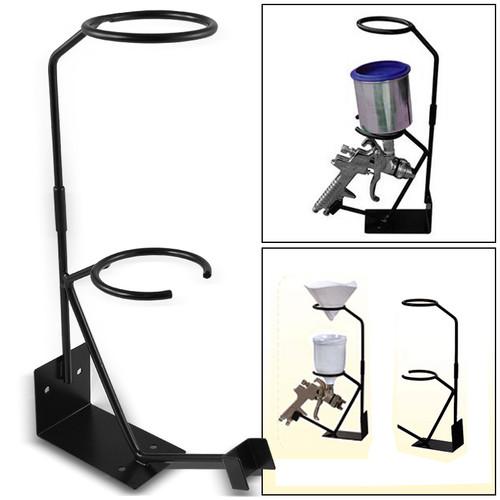 Air spray paint gun stand/holder gravity feed hvlp gun painter rack holders new