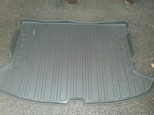 Wrx wagon 02/07 oem subaru rubber trunk mat