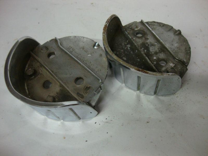 1957 chevy hood brackets 