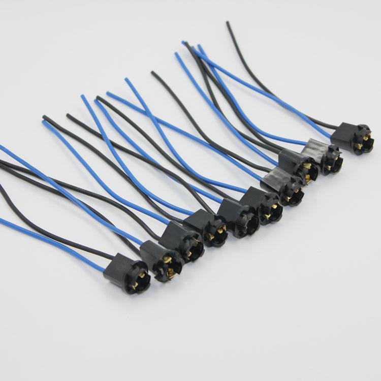 Buy New 10x T10 5050 W5W socket Car LED SMD Light bulb holder Connector Extension in Guangdong