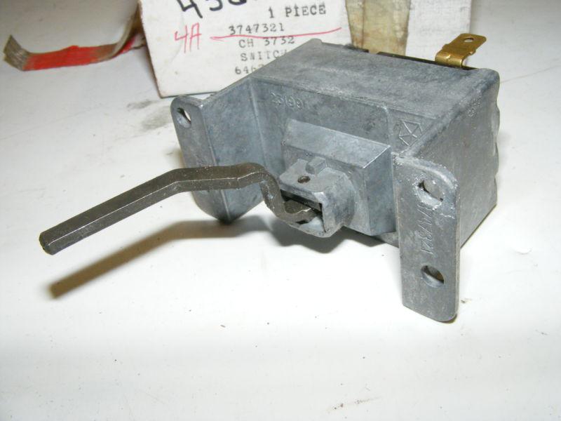 1979 DODGE ASPEN PLYMOUTH VOLARE WIPER WASHER SWITCH NOS NEW 3747321, US $29.99, image 2