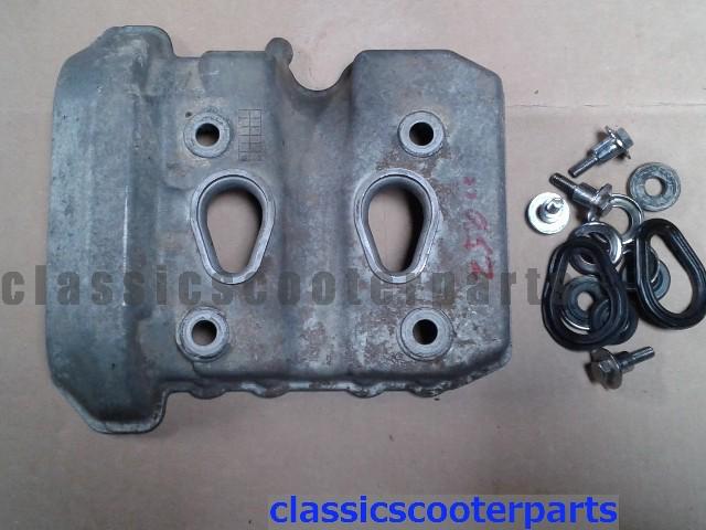 Kawasaki 1987 el250 eliminator cylinder head valve cam cover k87-cl250-058