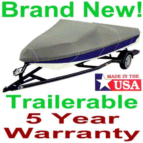 New gulfstream 20-22' v-hull/pro bass boat cover,tie-down,trailerable,warranty
