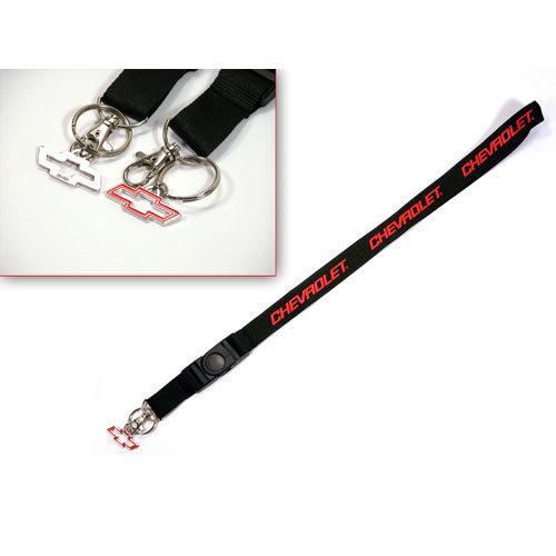 Chevy chevrolet bowtie lanyard style  key chain camaro chevelle nova corvette