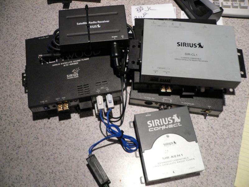 Sirius radio parts