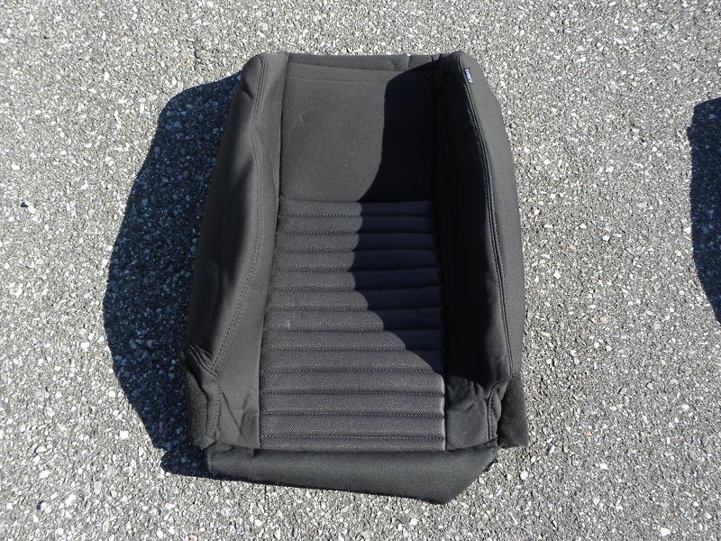 2011-13 dodge challenger factory black cloth seat covers