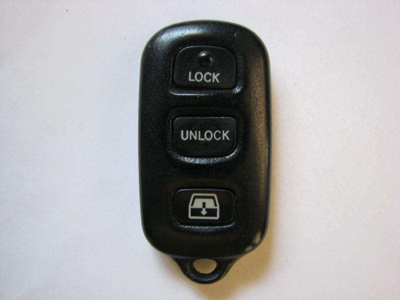 Toyota 4runner sequoia keyless entry remote   fcc:hyq12ban "nice"