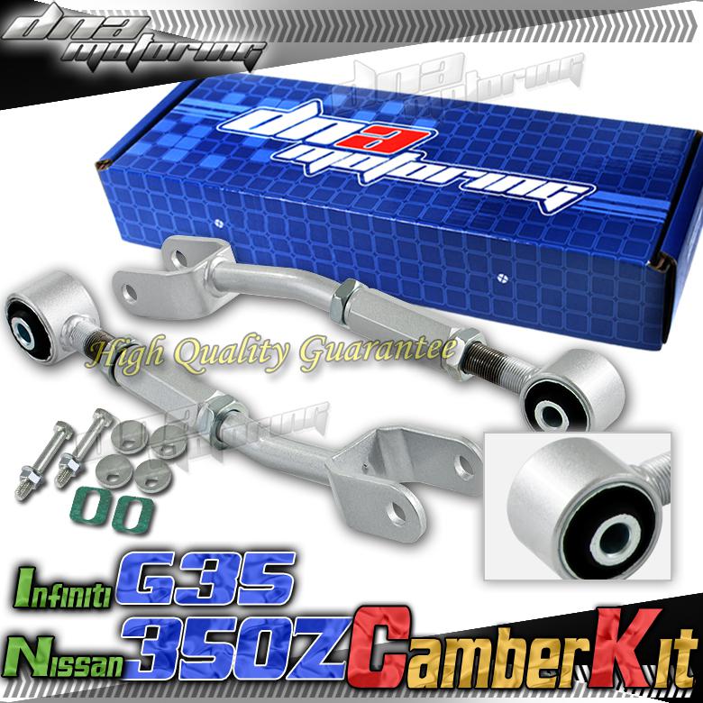 Buy ADJUSTABLE REAR LOWER CONTROL ARM/CAMBER KIT SUSPENSION SILVER CBK