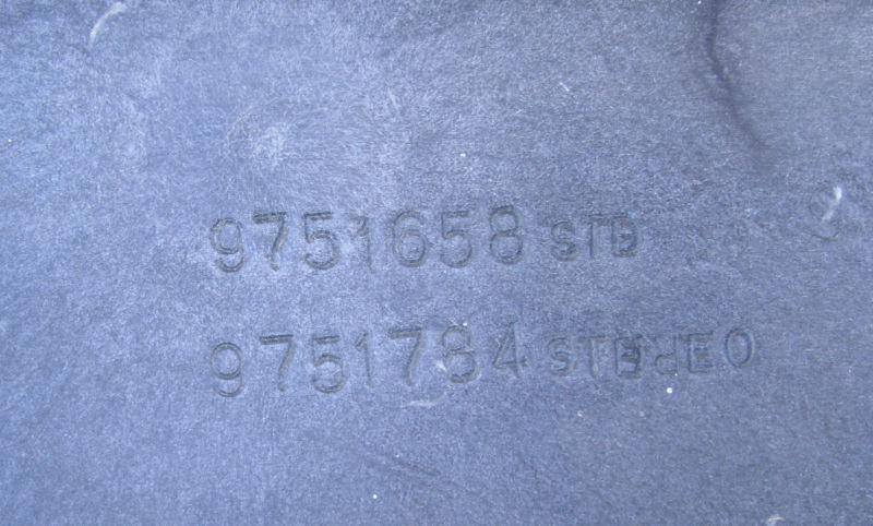 1970 70 71 72 Chevy Malibu Chevelle El Camino Dash Pad Stereo Inserts Cover OEM, US $99.99, image 10