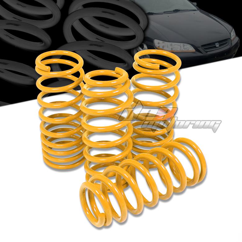 Buy 350Z Z33/G35 1.25"DROP SUSPENSION YELLOW LOWERING SPRING/SRPINGS F