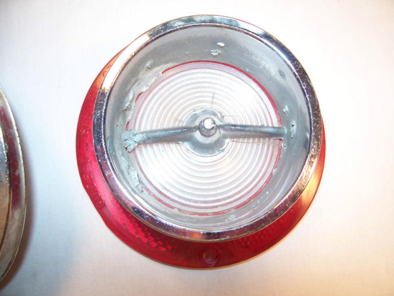 Original 1963 Chevy Impala Set of 6 Tail Lamp Lenses 3 Back up Lens , US $39.99, image 5