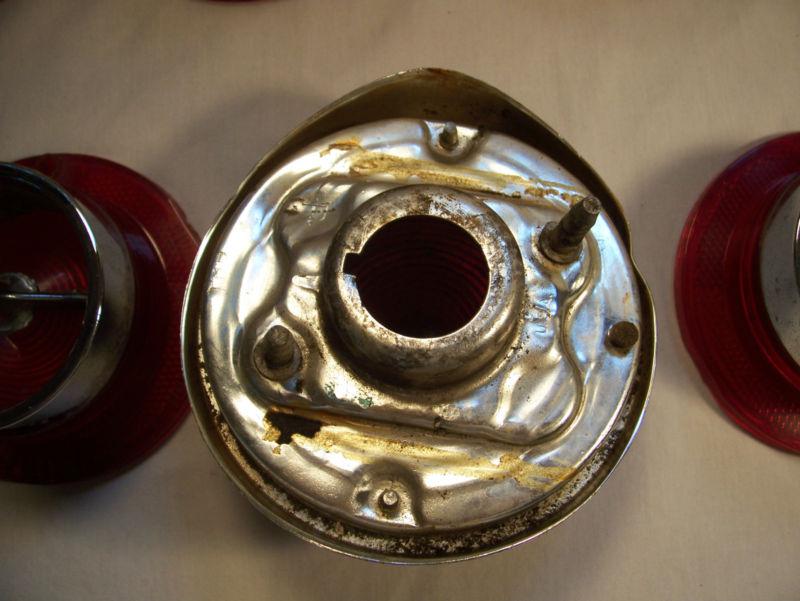 Original 1963 Chevy Impala Set of 6 Tail Lamp Lenses 3 Back up Lens , US $39.99, image 6