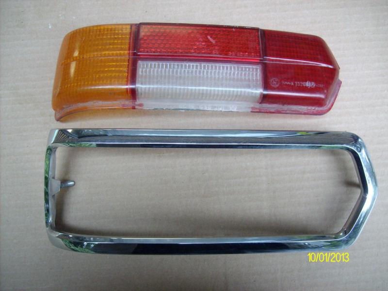 Mercedes-benz w108/109 tail lamp surround & lens lh used