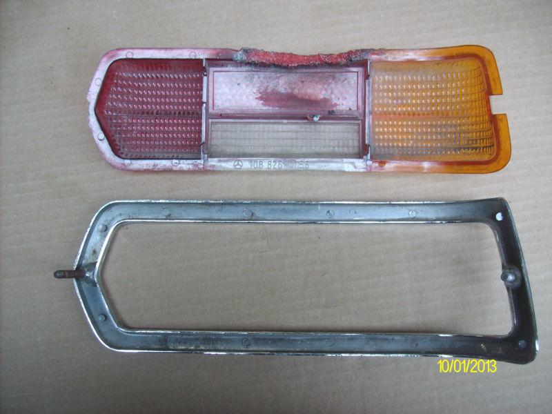 Mercedes-Benz W108/109 tail lamp surround & lens LH used, US $20.00, image 2