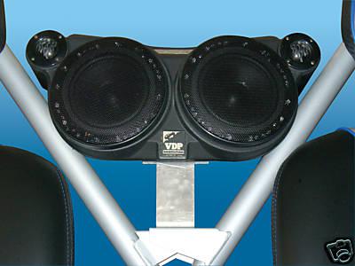 Polaris razor 4 speaker sound wedge