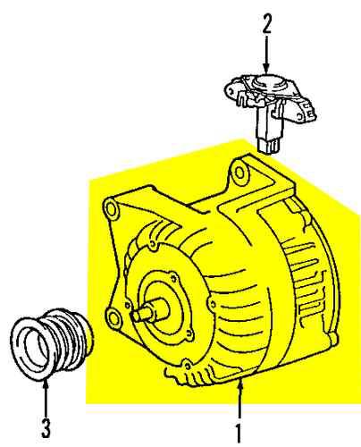 Bmw 12317501599 genuine oem factory original alternator