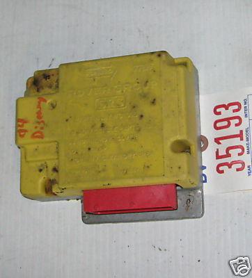 Buy LAND ROVER 94 95 DISCOVERY CONTROL MODULE AIRBAG SRS 1994 1995 in ...
