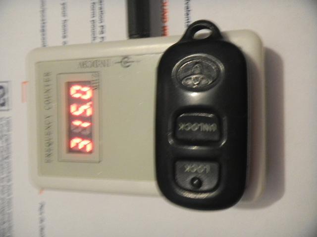 Toyota keyless entry remote fcc id: gq43vt14t