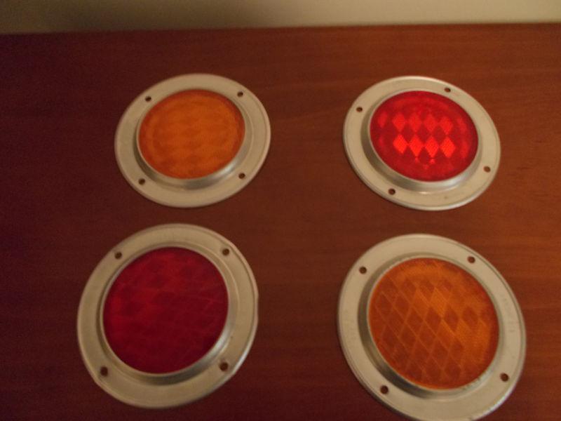 4 - 4" reflectors