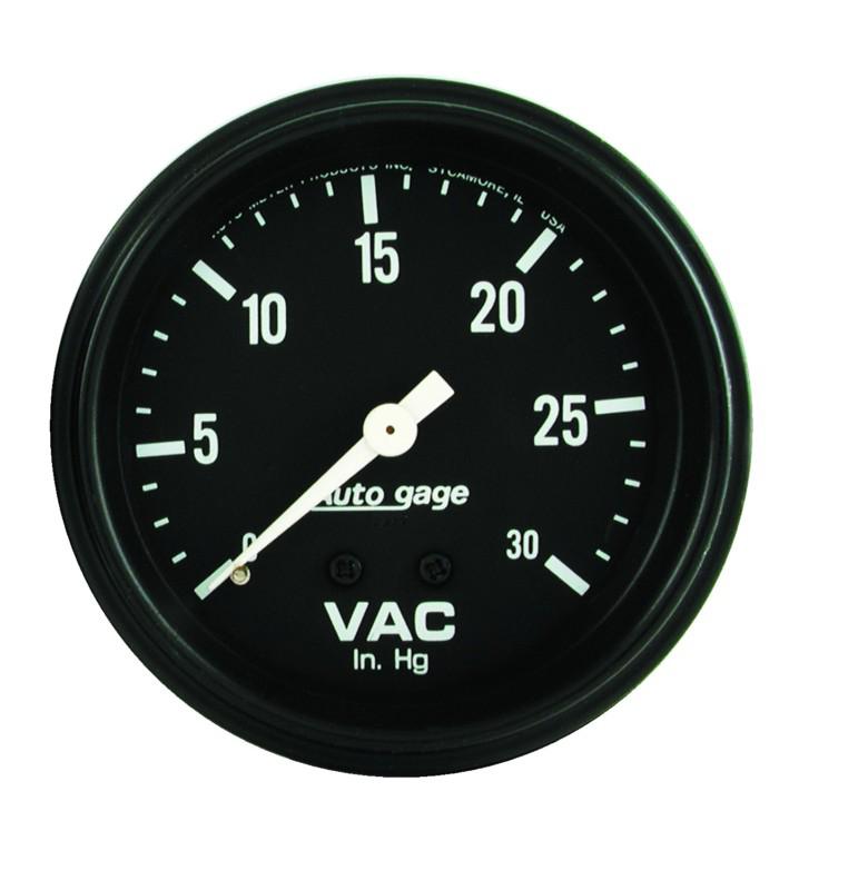 Auto meter 2317 autogage; vacuum gauge